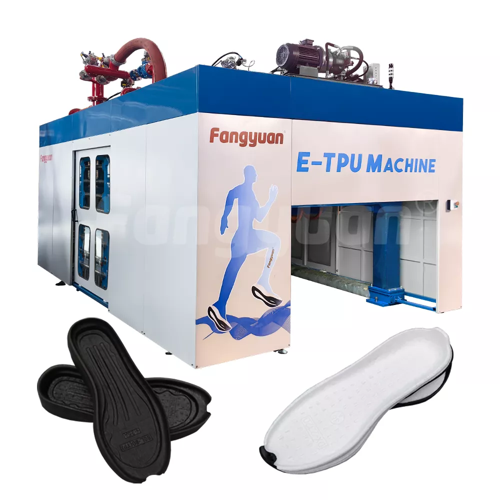 E-TPU Shoes Soles Shape Molding Machine